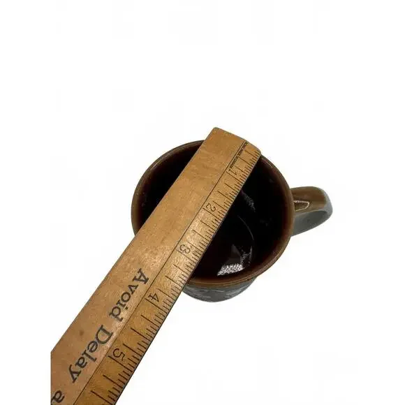 Otagiri Hummingbird and Hibiscus Embossed Coffee Mug Japan Stoneware - Picture 9 of 9